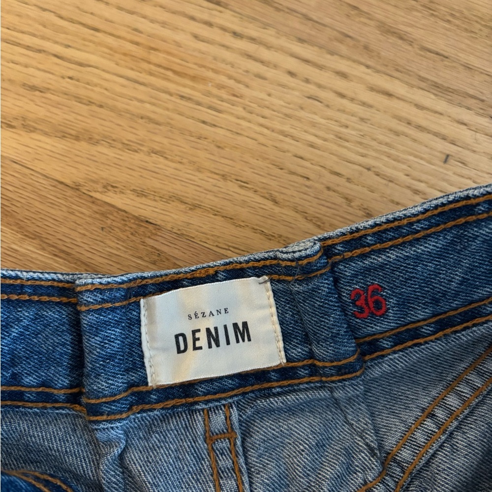 Sezane Le Crop Jeans - Picture 4 of 5